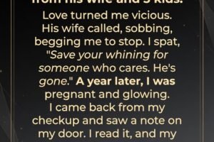 The Woman I Replaced Was the One Who Saved Me..