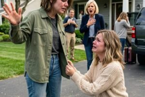 I got a call from my neighbor about a moving truck at my house while I was at work. I came home to find my parents and sister moving his family into my house without permission. ‘You don’t need that.’ I smiled and didn’t say a word, but my one call changed everything.