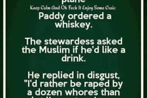 Paddy’s Plane Misunderstanding!