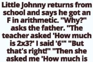 WHEN MATH FAILS AND MARRIAGE EXPLODES