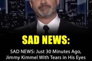 SAD NEWS Just 30 Minutes Ago, Jimmy Kimmel with tears in their eyes made the sad announcement!