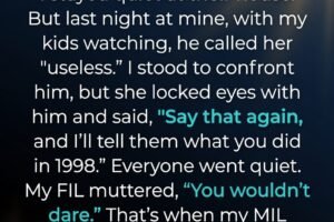 “He Mocked Her for Years—Until One Sentence From 1998 Ended It All”