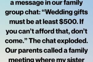 The 0 Wedding Gift Rule That Almost Tore Our Family Apart