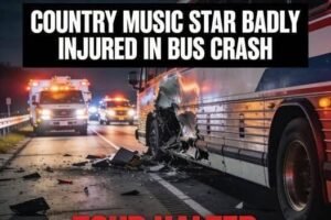 BREAKING: Country Music Star Injured in Tour Bus Crash