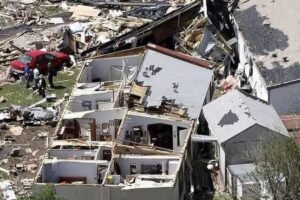 Massive destruction leaves families in danger… See more