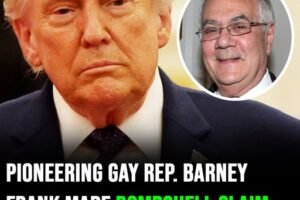 Pioneering gay Rep. Barney Frank made bombshell claim about Donald Trump on his deathbed