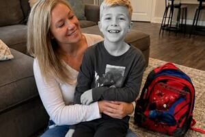 A Little Girl Arrived at My Door on Mother’s Day Holding My Son’s Missing Backpack — What She Shared Changed Everything