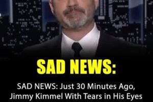 SAD NEWS Just 30 Minutes Ago, Jimmy Kimmel with tears in their eyes made the sad announcement!