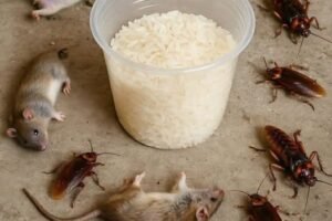 How to get rid of rats and cockroaches with rice: An effective and natural home remedy