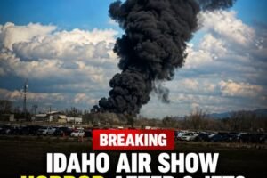 Idaho air show horror after 2 jets crash in front of frightened spectators