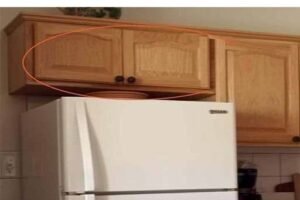 Most folks get this wrong. Here’s what the cupboards above your fridge are for