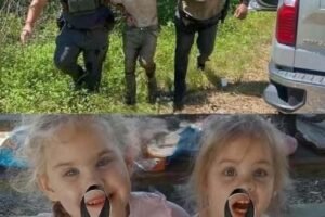 Young man puts both daughters inside the fir… See more