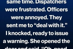 A 91-Year-Old Woman Called 911 Every Night