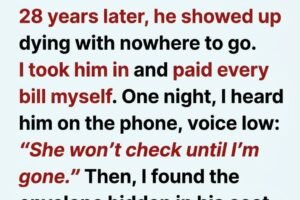 MY FATHER ABANDONED ME FOR 28 YEARS — THEN HE SHOWED UP DYING ON MY DOORSTEP