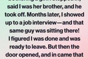 I Pretended to Be a Stranger’s Brother on a Rainy Street—Months Later, She Changed My Life Forever