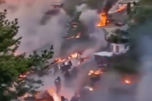 Breaking news, 5 minutes ago, many people were killed and a fire broke out in …See more Full story here