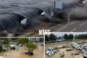 BREAKING NEWS : A 9.1 magnitude earthquake also caused a tsunami in the city of…