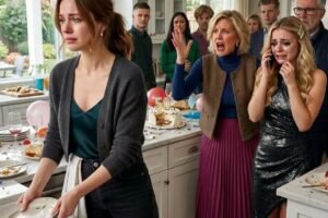 My parents forced me to cook and clean all weekend for my sister’s party with 50 guests.