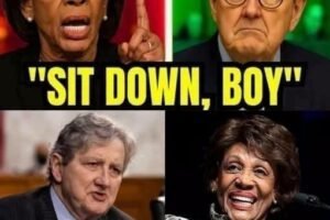 Maxine Waters INSULTS John Kennedy With the Words “Sit Down, Boy” — And the Moment Instantly Changes the Entire Room