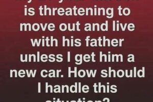 A Family Disagreement Over a Car Purchase That Led to an Unexpected Turning Point