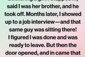 I Pretended to Be a Stranger’s Brother on a Rainy Street—Months Later, She Changed My Life Forever