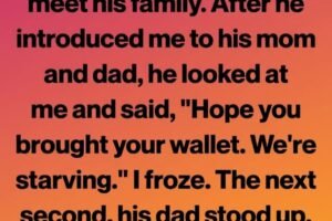 MY BOYFRIEND’S FAMILY GAVE ME A DINNER “TEST” — SO I PAID FOR MYSELF AND WALKED OUT