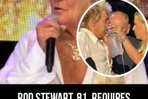 Rod Stewart, 81, requires oxygen tank mid-concert after nearly collapsing in Utah