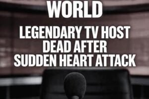The entertainment world is mourning the sudden loss of a beloved television personality