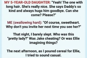 MY DAUGHTER’S BIRTHDAY GUEST MADE ME QUESTION MY MARRIAGE