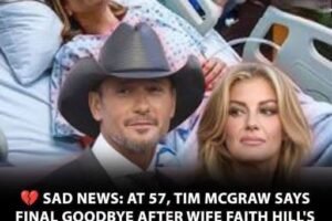 Sad News: At 57, Tim McGraw Says Final Goodbye Following Wife Faith Hill’s Tragic Diagnosis…