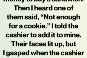 I walked into Subway thinking it was just a simple favor—but then the cashier leaned over and whispered something that changed everything.