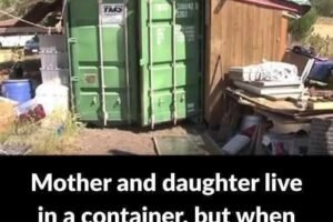 (VIDEO)Mother and daughter live in a shipping container, but when you see what’s inside, you’ll be amazed. 🤯 Check it out in the first comment 👇