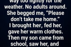The Little Girl on the Swing Who Found a Family..