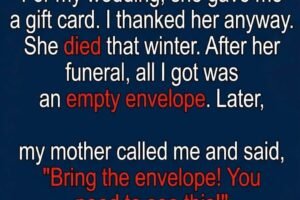 The Gift I Never Understood…