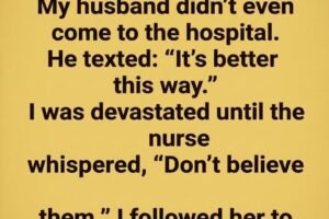 The Nurse Who Refused to Let Me Lose Hope…