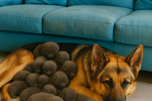 Biker Helps Starving German Shepherd — What Happened Next Shocked Everyone
