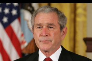 Former President George W. Bus h recent
