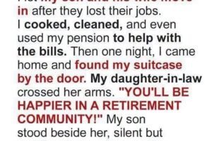THE ULTIMATE BETRAYAL: My Own Son Tossed My Suitcase on the Porch and Evicted Me From the Home I Built—Then I Dropped a Legal Bombshell That Destroyed Him