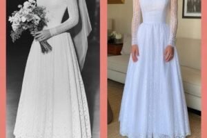 I Decided to Wear My Grandmother’s Wedding Dress in Her Honor – But While Altering It, I Found a Hidden Note That