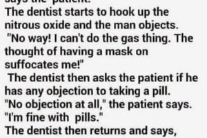 “Patient’s Fear of Needles Leads to Hilarious Denta