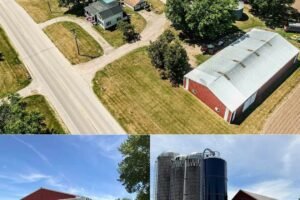 Farmhouse with 81.09 Acres in Sparta, Wisconsin