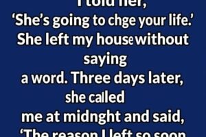 The Few Words That Changed My Sister’s Life Forever..