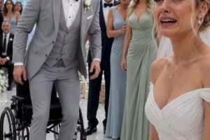 My parents and younger sister laughed loudly at my wedding. “Of course only a cripple would marry a failure like her,”.