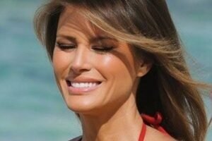 Melania Trump Sparks Debate with Bold Beach Photos