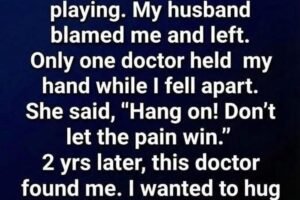 How A Compassionate Doctor Helped A Heartbroken Mother Discover New Purpose