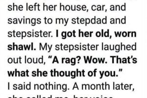 They Laughed at My Old Shawl — Then They Discovered the Meaning Behind It