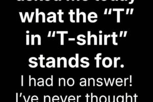 What Does the “T” in “T-Shirt” Actually Mean?