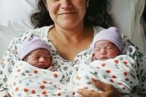 A 58-year-old woman gives birth to twins, and it turned out they had the sa… See more