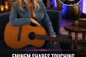 Eminem shares never-before-seen note Dolly Parton sent him in a sweet tribute