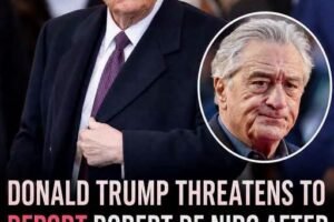 Donald Trump threatens to deport Robert De Niro after actor’s “sick and demented” comment about him